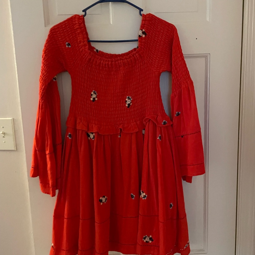 Free people mini dress with pockets